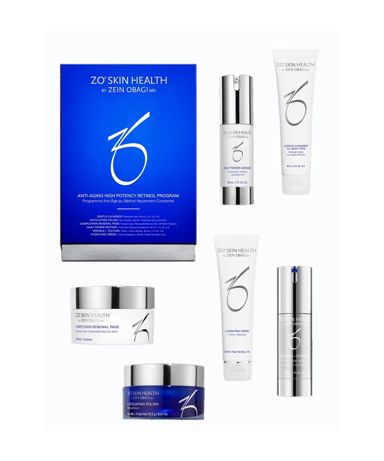 ZO Skin Health Anti-Aging High Potency Retinol Program NEW