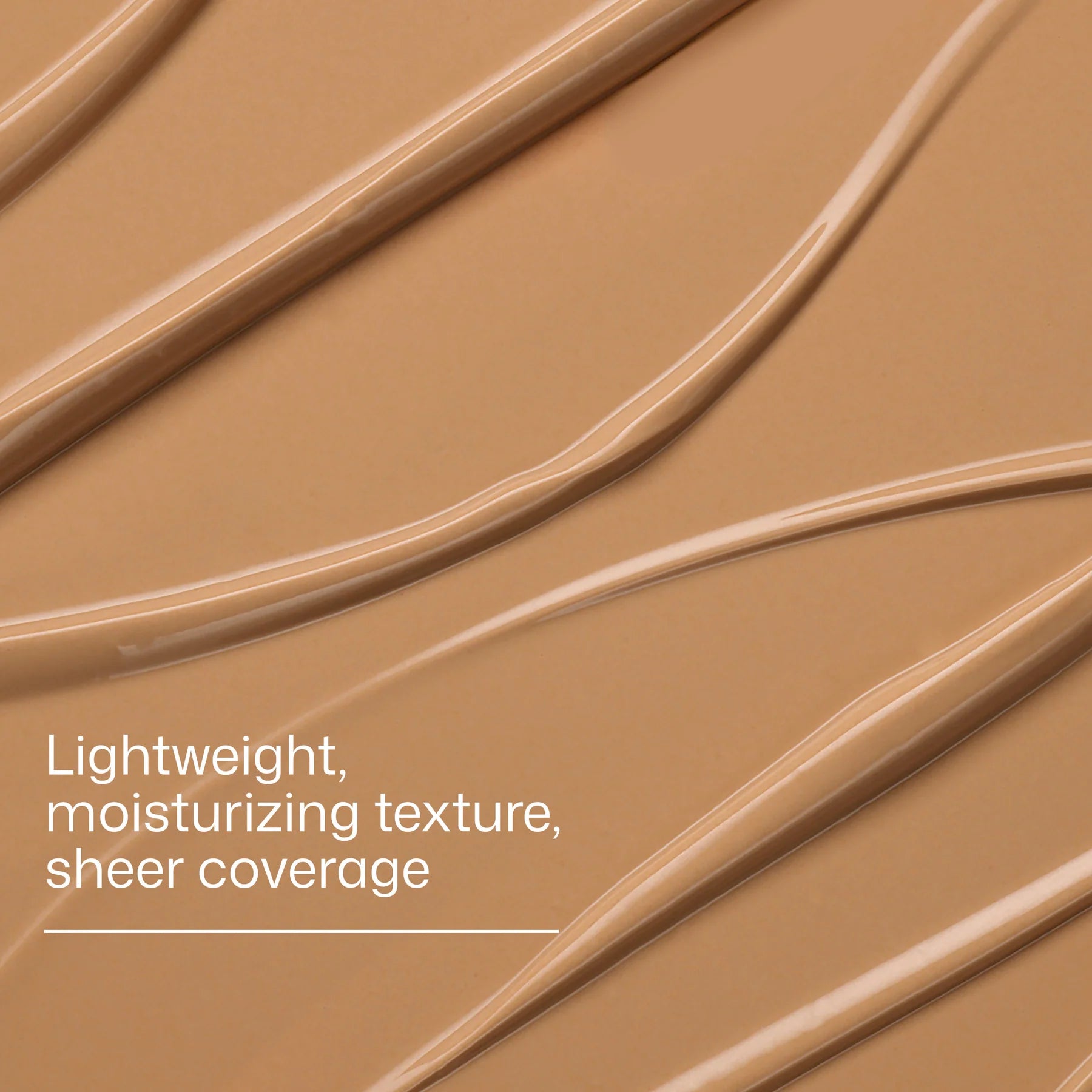 Lightweight moisturizing foundation texture with sheer coverage -Vos Collection