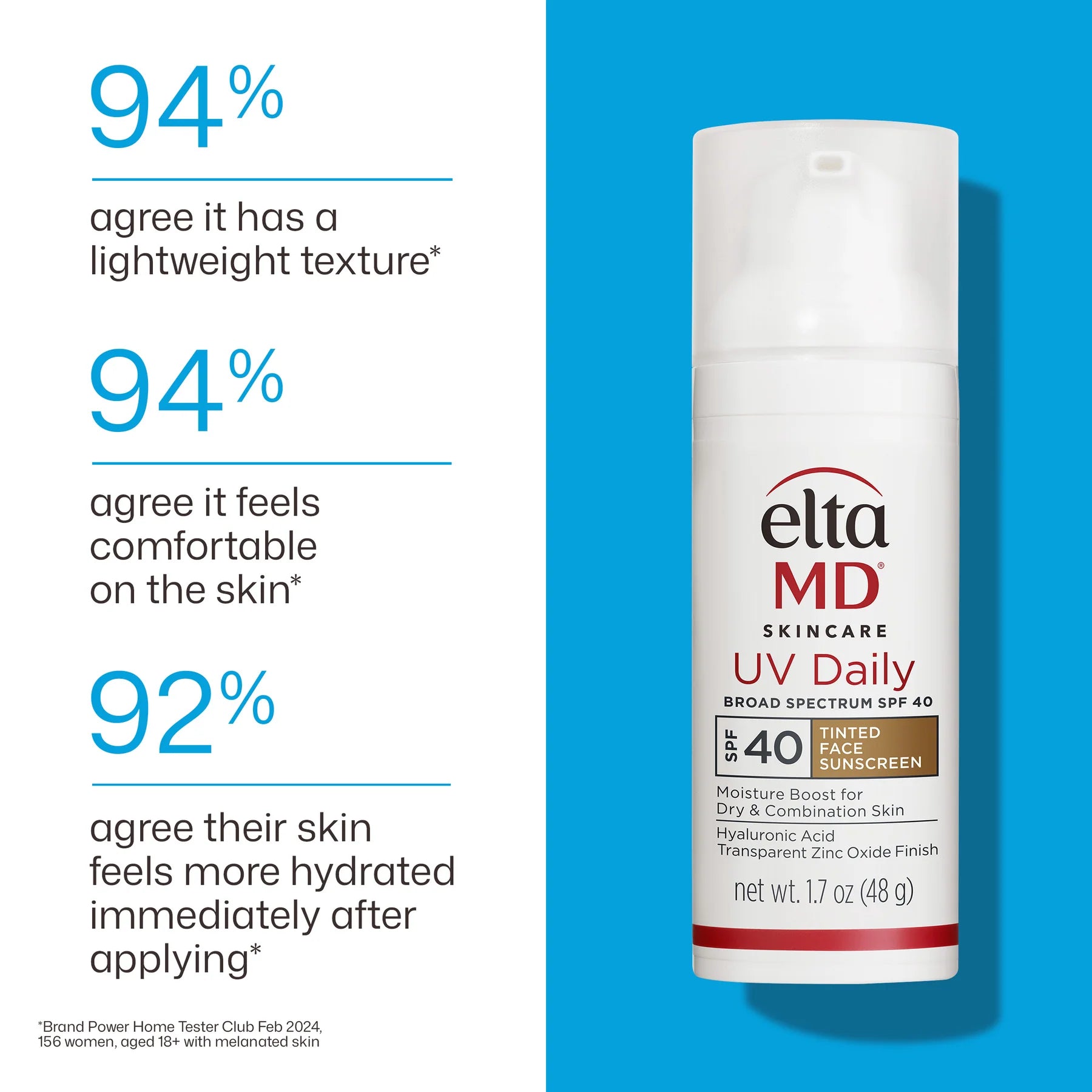 EltaMD UV Daily SPF 40 Tinted Face Sunscreen -Vos Collection