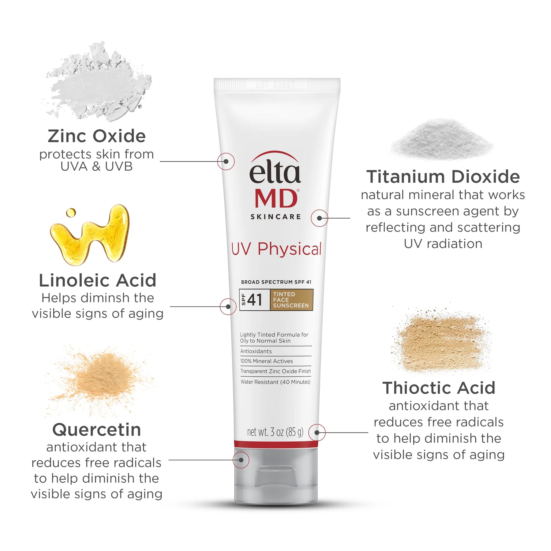 EltaMD UV Physical Broad Spectrum SPF 41