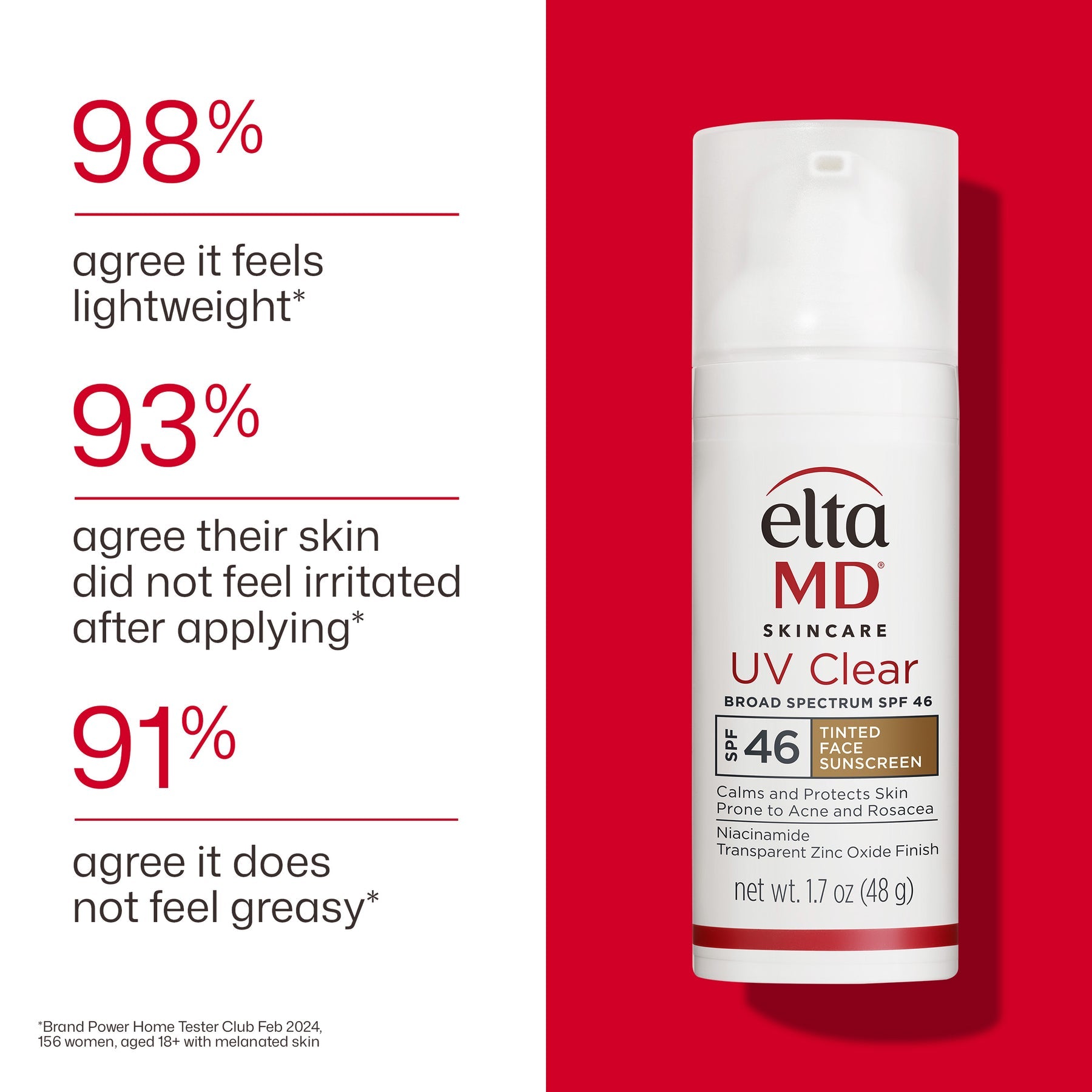 EltaMD UV Clear Tinted Broad Spectrum SPF 46