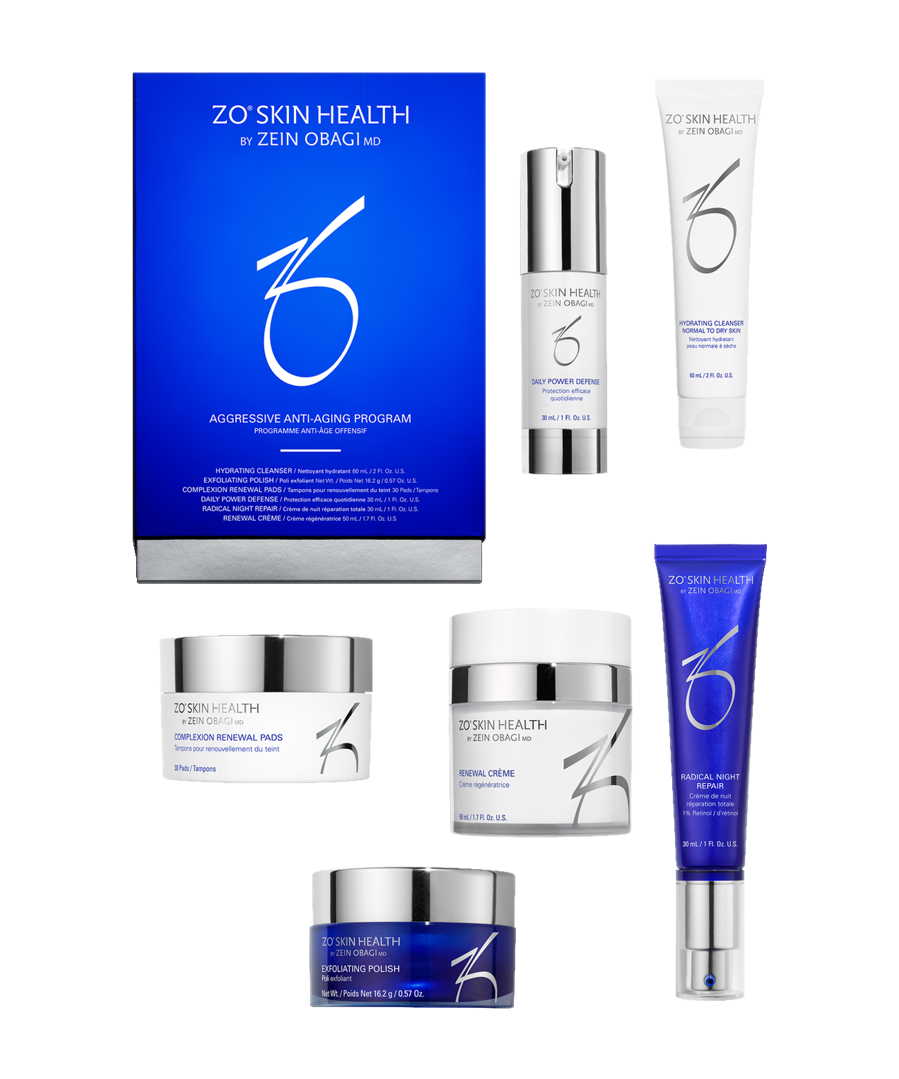 ZO Skin Health Aggressive Anti-Aging Program 